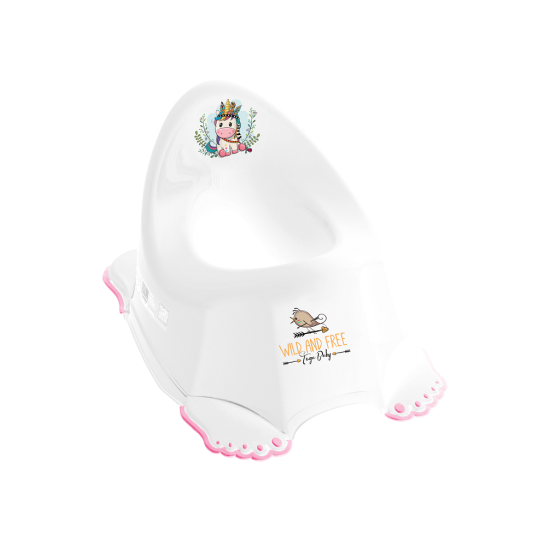 Горшок Tega DZ-001 Дикий запад DZ-001-103 Unikorn, white / pink, белый / розовый