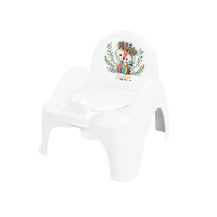 Горшок кресло Tega DZ-007 Дикий запад DZ-007-103 Fox, white / green, белый / зеленый