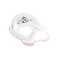 Накладка на унитаз Tega DZ-002 Дикий запад DZ-002-103 Unicorn, white / pink, белый / розовый