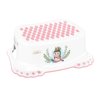 Подножка Tega DZ-006 Дикий запад DZ-006-103 Unicorn, white / pink, белый / розовый