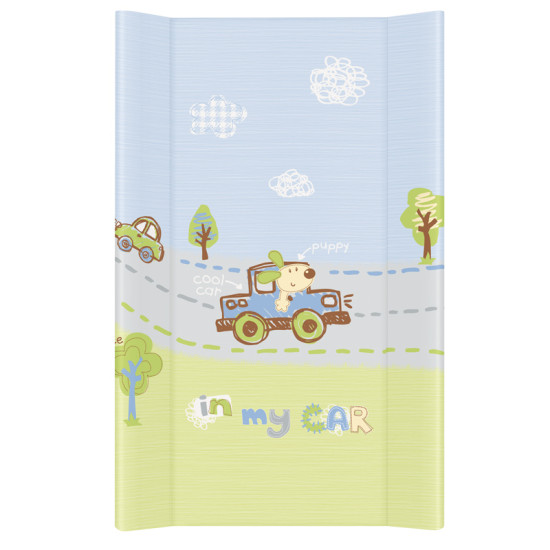 Повивальна дошка Cebababy 50x80 Basic line W-210-073-, Моє авто, голубий