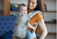 Эрго - рюкзак Love & Carry One LC530, Стоун, серый