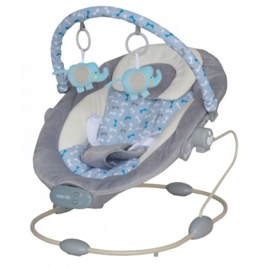 Лежак Baby Mix BR245 BR245-3GREY, grey, серый