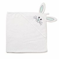 Полотенце Twins Зайчик 100x100 1500-TANZ-01 White, белый