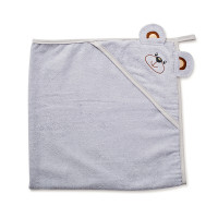 Полотенце Twins Мишка 100x100 1500-TANV-010, grey, серый