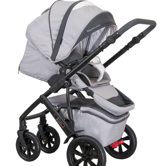 Коляска 2 в 1 Coletto Verona 01 Avagard, серый