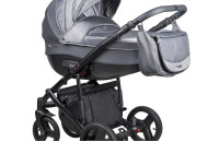 Коляска 2 в 1 Coletto Florino New черная рама 04 графит