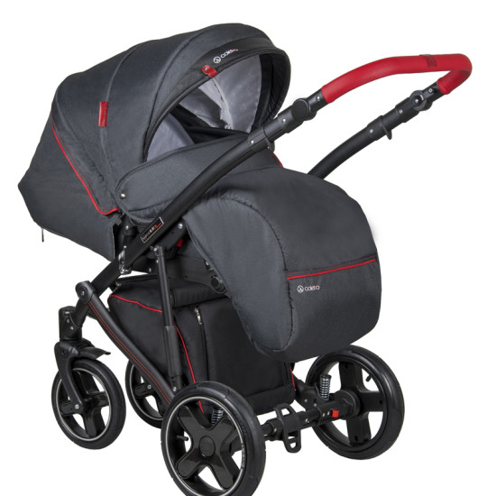 Коляска 2 в 1 Coletto Modena 08 черный