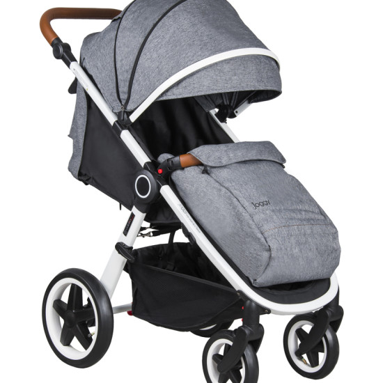 Коляска Coletto Joggy white grafit, графит