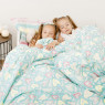 Постіль 4 ел Twins Love полуторна 1155-TPL-014, mint, м'ятна
