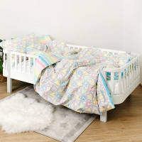 Постіль 4 ел Twins Love полуторна 1155-TPL-010, grey, сірий