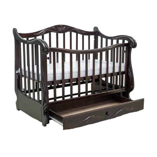 Кровать Колисаны Корона шоколад, коричневый