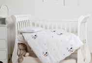 Сменная постель 3 эл Twins Dolce Summer day с вышивкой 3062-TD-100-01, white, белый