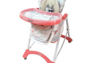 Стілець Baby Mix YQ-198 YQ-198 pink, pink, рожевий