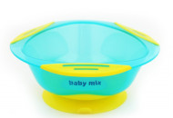 Тарелка на присоске Baby Mix RA-D2-1100 RA-D2-1100 B, blue, голубой