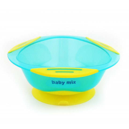 Тарелка на присоске Baby Mix RA-D2-1100 RA-D2-1100 B, blue, голубой