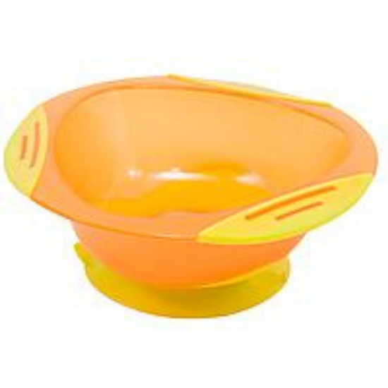 Тарелка на присоске Baby Mix RA-D2-1100 RA-D2-1100 O, orange, оранжевый