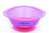 Тарелка на присоске Baby Mix RA-D2-1100 RA-D2-1100 V, violet, фиолетовый