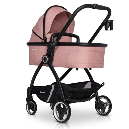 Коляска 2 в 1 Euro-Cart Crox Rose, розовый