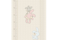 Повивальна дошка Cebababy 50x80 Basic line W-210-068-260, Кролики сірі, сірий