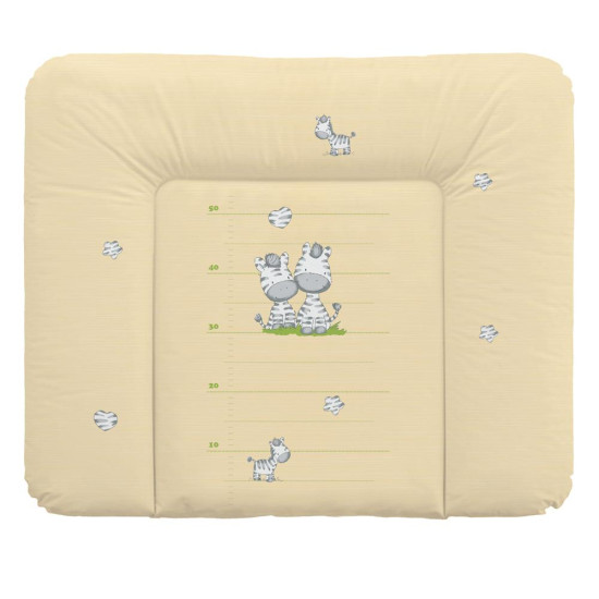 Повивальний матрац Cebababy 85x72 Basic line W-134-002-141, Зебра жовта, жовтий