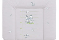 Повивальний матрац Cebababy 85x72 Basic line W-134-002-260, Зебра сіра, сірий