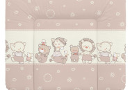 Повивальний матрац Cebababy 85x72 Basic line W-134-050-230, Качки беж, бежевий
