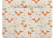 Повивальний матрац Cebababy 85x72 Basic line W-134-059-170, Лисичка беж, бежевий
