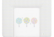 Повивальний матрац Cebababy 85x72 Basic line W-134-072-160, Магічне дерево, блакитний