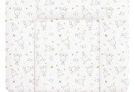 Пеленальный матрас Cebababy 85x72 Basic line W-134-903-100, Сон белый, белый