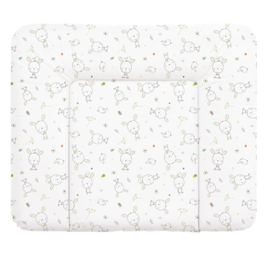 Пеленальный матрас Cebababy 85x72 Basic line W-134-903-100, Сон белый, белый