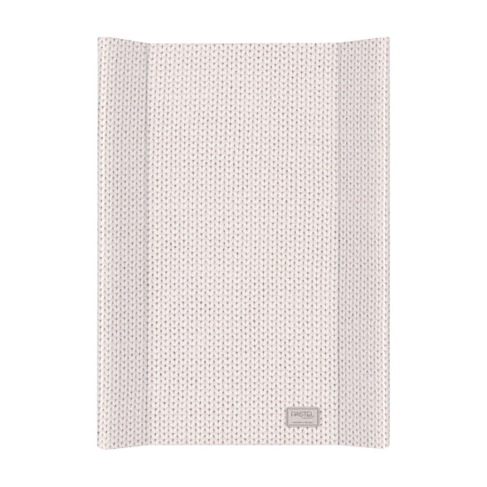 Пеленальная доска Cebababy 50x70 Pastel Collection English rib W-200-100-553, beige, бежевый