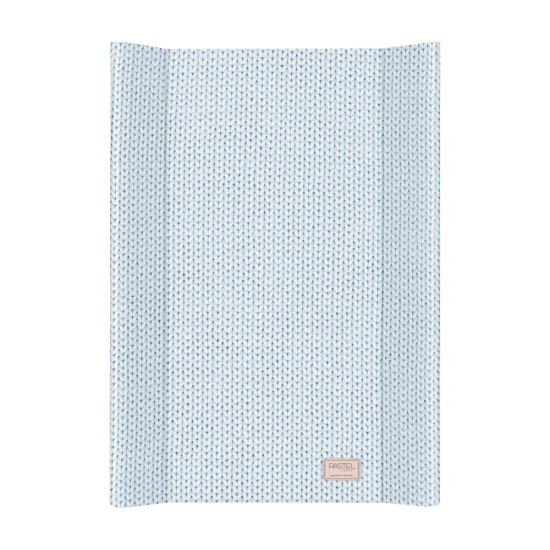 Повивальна дошка Cebababy 50x70 Pastel Collection English rib W-200-100-551, blue, блакитний