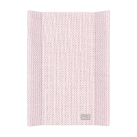 Пеленальная доска Cebababy 50x70 Pastel Collection English rib W-200-100-552, pink, розовый