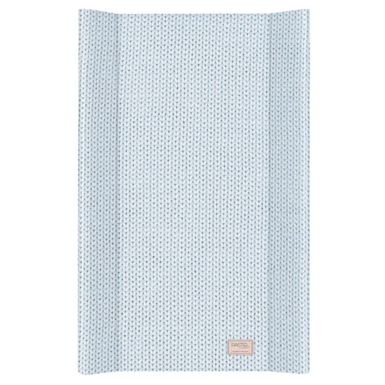 Повивальна дошка Cebababy 50x80 Pastel Collection English rib W-210-100-551, blue, голубий