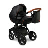 Коляска 2 в 1 Verdi Futuro 01 Cuba black, черный