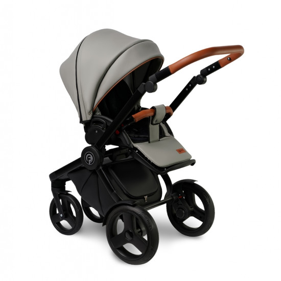 Коляска 2 в 1 Verdi Futuro 02 Stone grey, серый