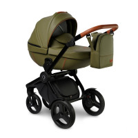 Коляска 2 в 1 Verdi Futuro 03 Green Label, зеленый