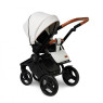 Коляска 2 в 1 Verdi Futuro 06 White Diamond, беж / коричневый