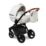 Коляска 2 в 1 Verdi Futuro 06 White Diamond, беж / коричневый