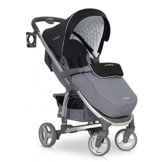 Коляска EasyGo Virage carbon, черный
