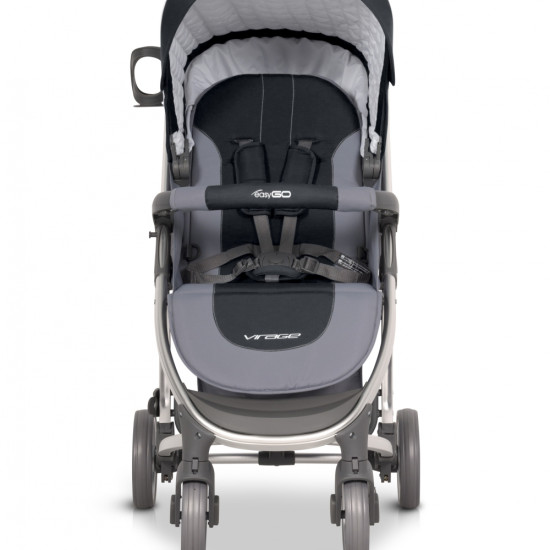 Коляска EasyGo Virage carbon, черный