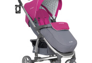 Коляска EasyGo Virage fuchsia, рожевий