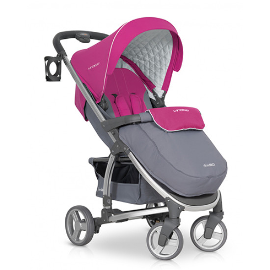 Коляска EasyGo Virage fuchsia, розовый