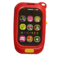 Пластиковый музыкальный Телефон Baby Mix KP-0880 KP-0880, blue, голубой