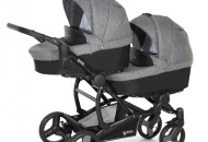 Коляска для двійні Verdi For 2 04, сірий