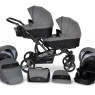 Коляска для двійні Verdi For 2 04, сірий