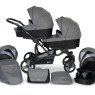 Коляска для двійні Verdi For 2 05, сірий