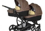 Коляска для двійні Verdi For 2 07, коричневий