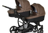 Коляска для двійні Verdi For 2 08, коричневий